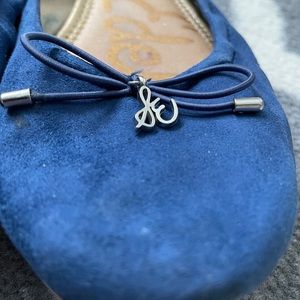 Blue Suede Sam Edelman Ballet Flats Size 7.5